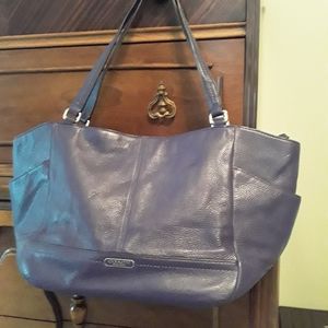 Authentic Leather Coach Bag